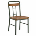 Silla de Madera y Metal 85 cm Verde